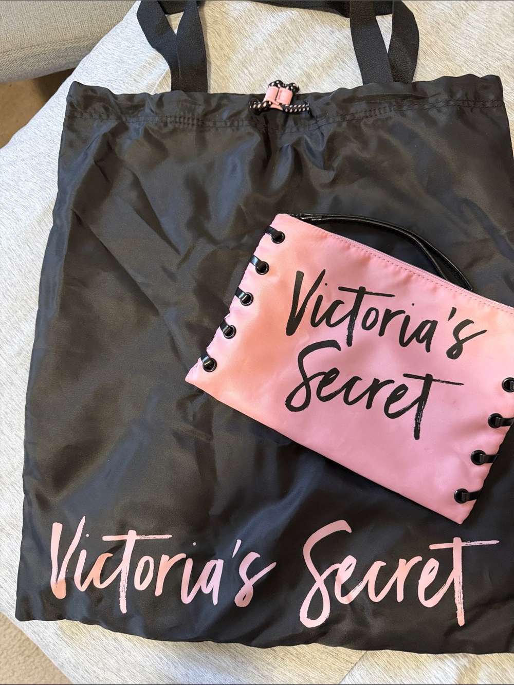 Tote ad make up bag